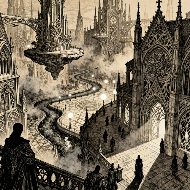 Pen and Ink Drawing Art gallery