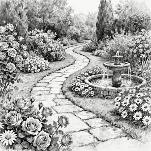 Landscaping Drawings - Made With AI gallery