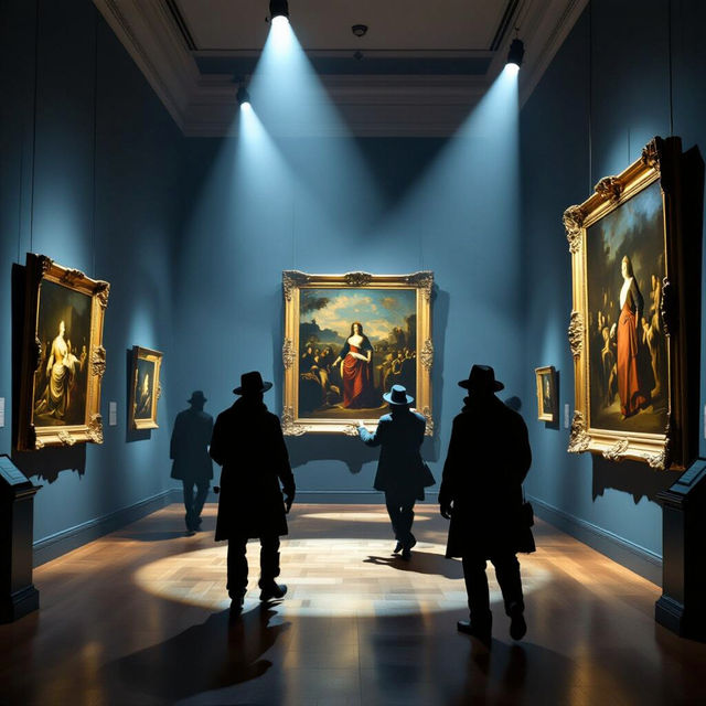 Art Theft - AI Generated gallery