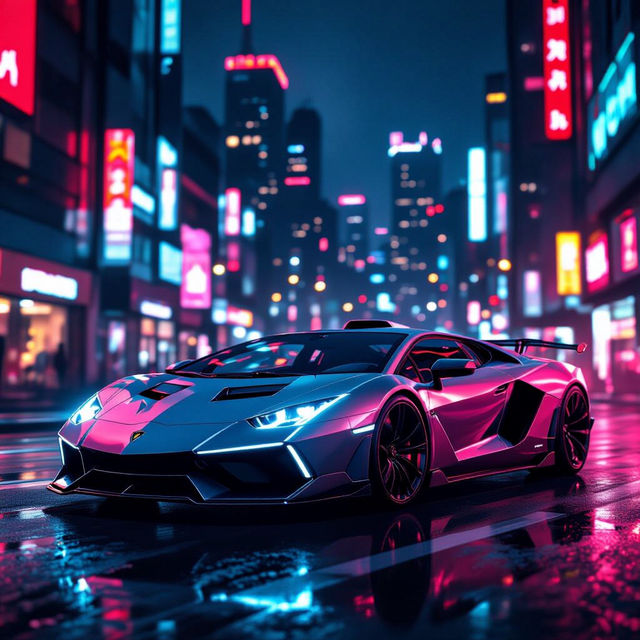 Lamborghini Pictures - AI Generated gallery