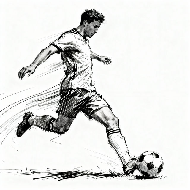 Easy Sports Drawings - Made With AI gallery