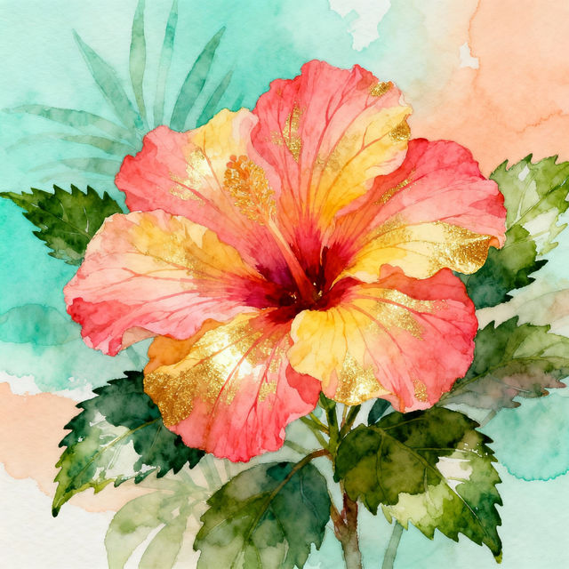 Hawaiian Hibiscus Flower Drawings gallery