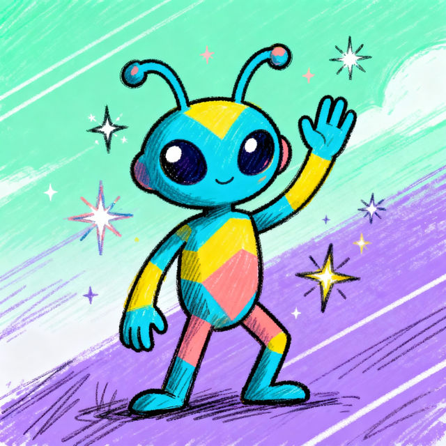 Cartoon Alien Drawings gallery