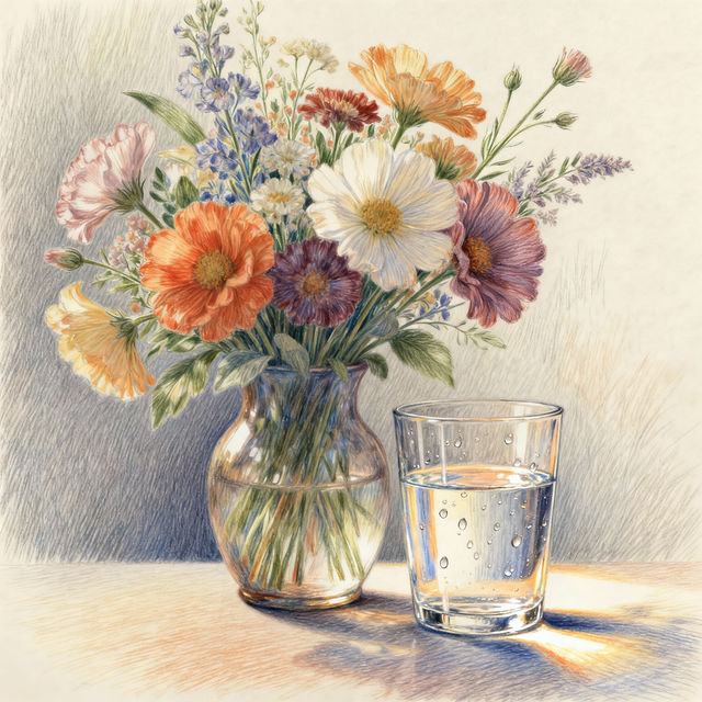 Colored Pencils Art - Made With AI gallery