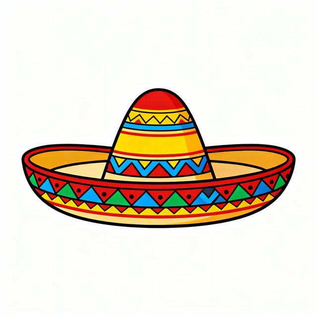 Sombrero Clip Art - Made With AI gallery