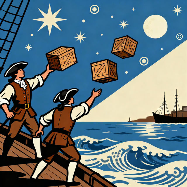 Boston Tea Party Clip Art gallery