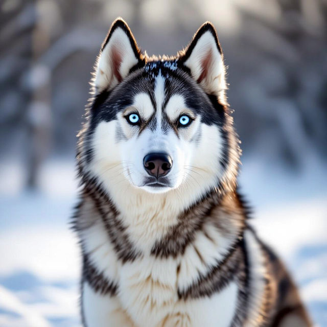 Picture Of A Husky gallery