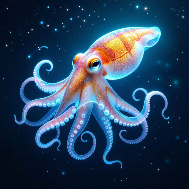 Squid Art - Created with AI gallery