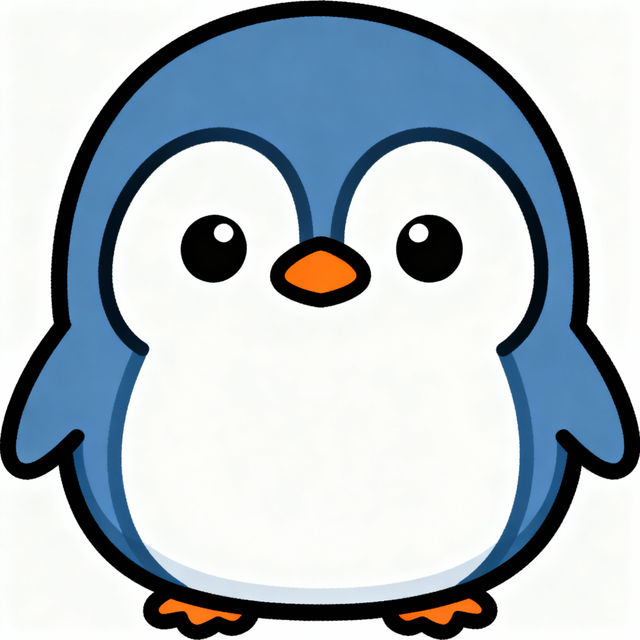 Penguin Easy Drawing Art gallery