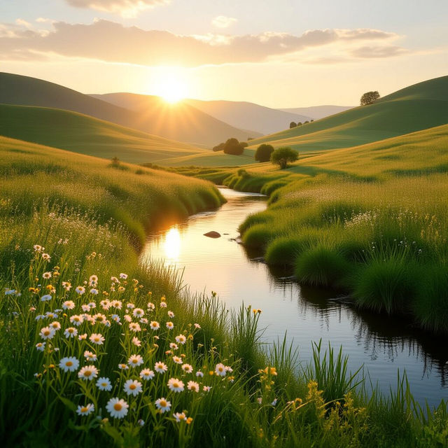 Beautiful Sunday Images - Made With AI gallery