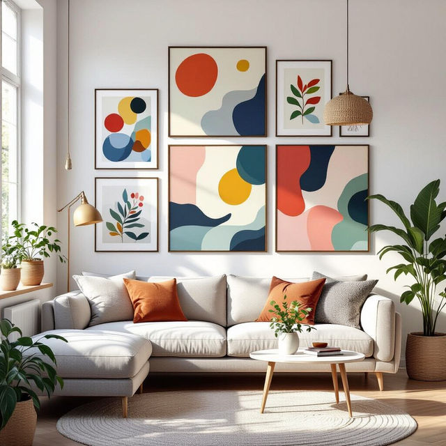 Picture Wall Ideas For Living Room gallery