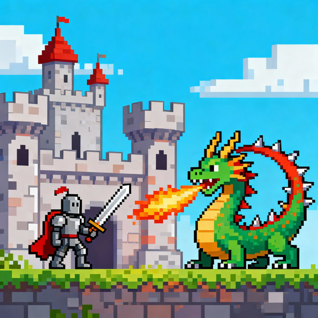 8 Bit Images - Made With AI gallery