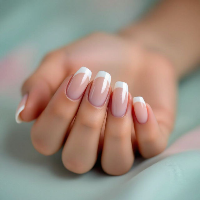Pictures Of French Tip Nails gallery