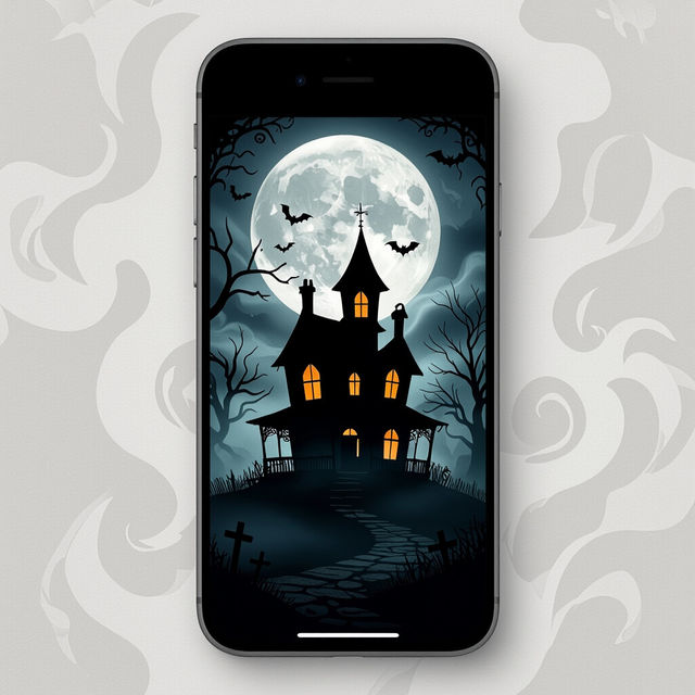Aesthetic Spooky Wallpaper for iPhone gallery