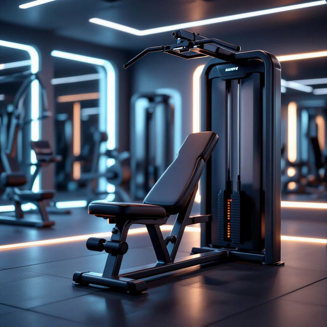 Chest Press Machine Images - AI Generated gallery