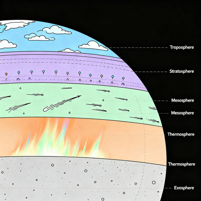 Drawing Layers of the Atmosphere gallery
