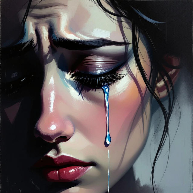 Crying Art - Made With AI gallery