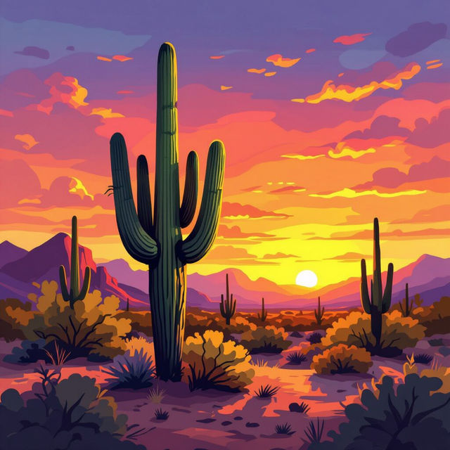 Cactus Pictures - AI Generated Art gallery