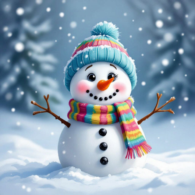 Pictures of Snowmen - Made With AI gallery