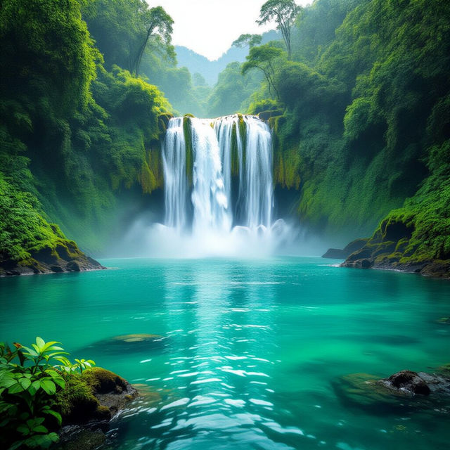 Waterfall Pictures - Made With AI gallery