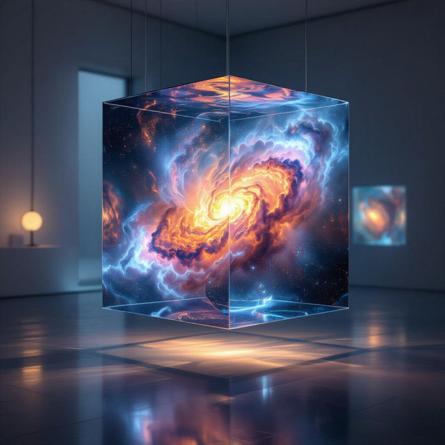 Glass Picture Cubes - AI Generated gallery