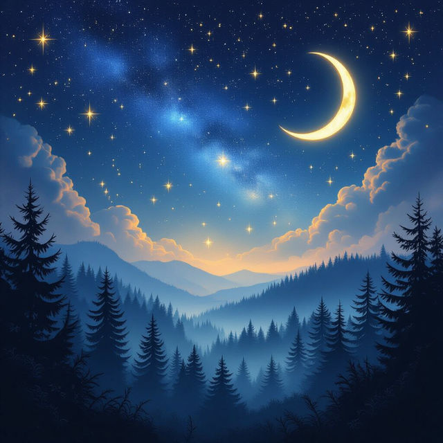 Night Drawings - AI Generated gallery