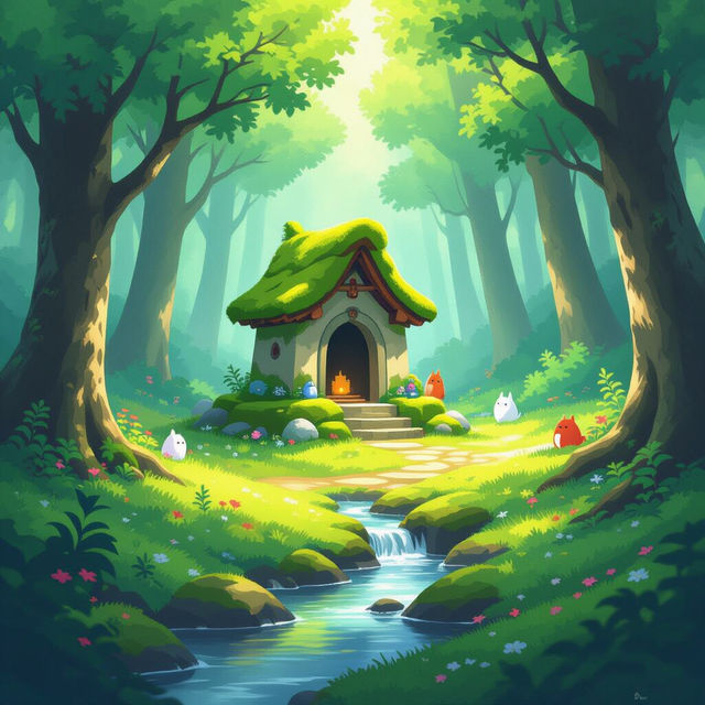 Studio Ghibli Style Art gallery