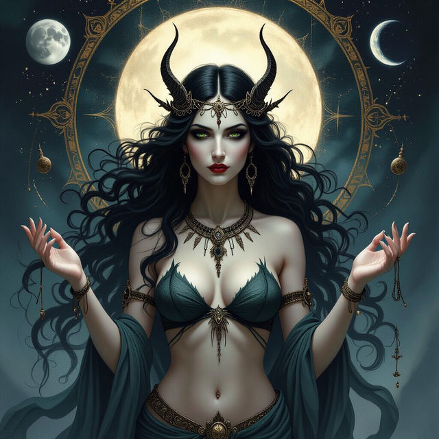 Lilith Goddess Art - Created with AI gallery