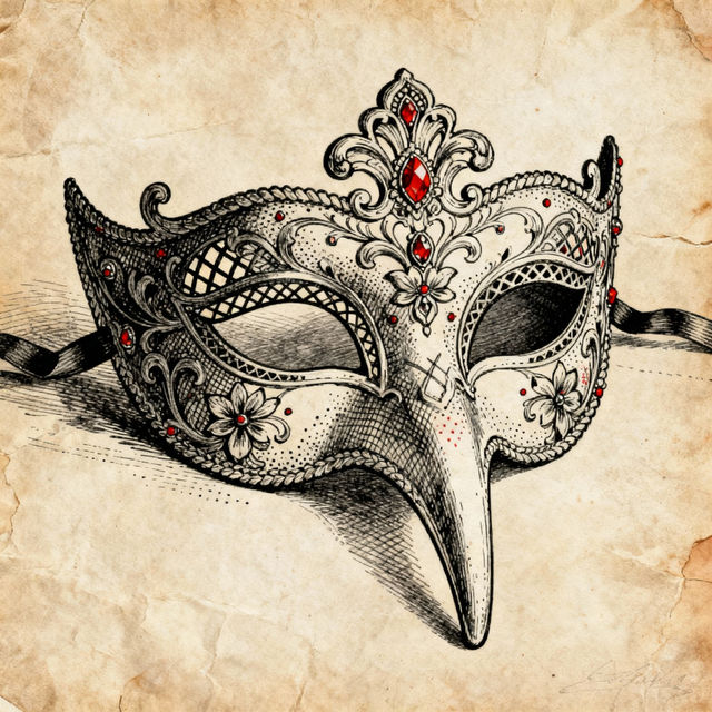 Mask Drawings - AI Generated Art gallery