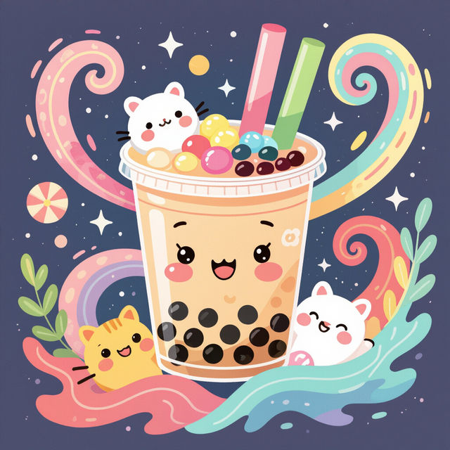 Boba Art - Made With AI gallery