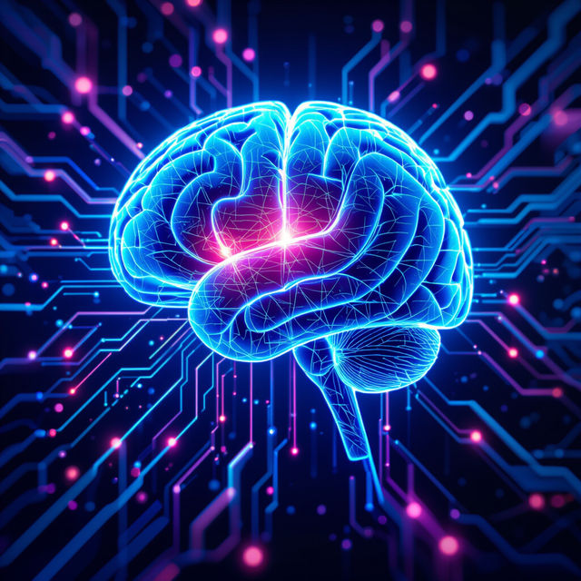 AI Brain Images gallery