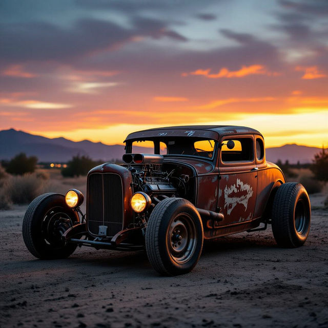 Pictures Of Rat Rods - AI Generated gallery