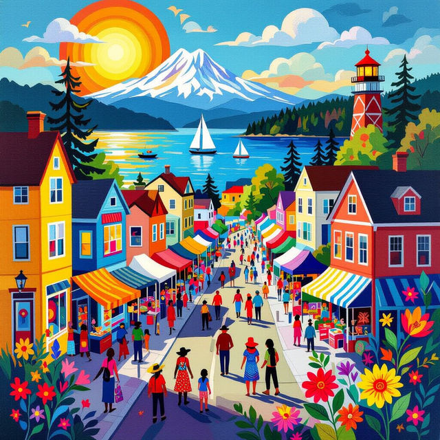 Anacortes Art Festival - AI Creations gallery
