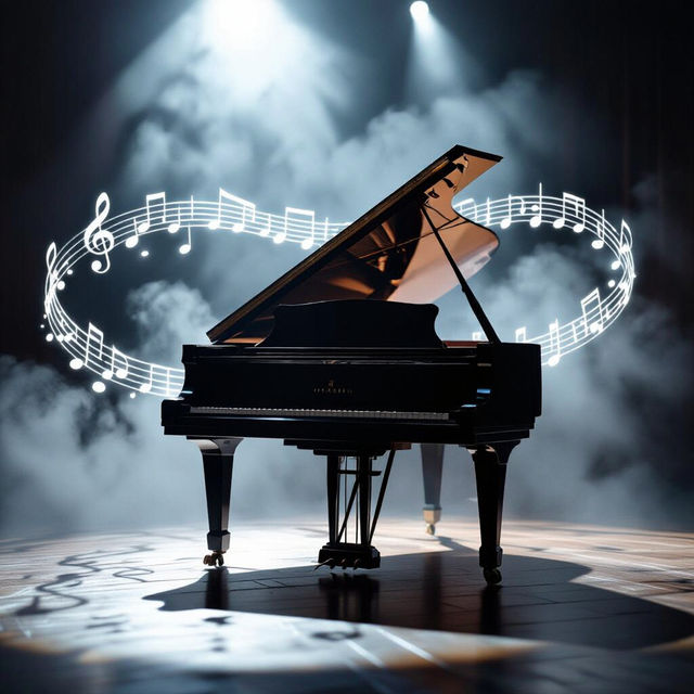 Piano Images - AI Generated gallery