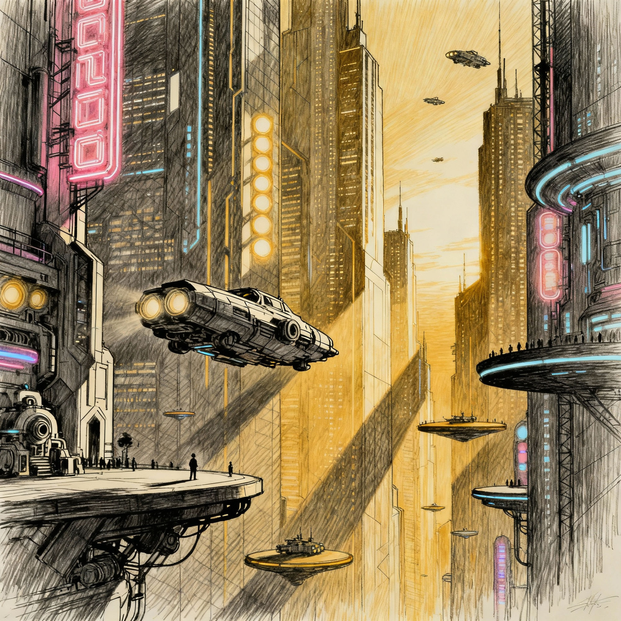 Sketch Pics - AI Generated Art Gallery | Nightcafe