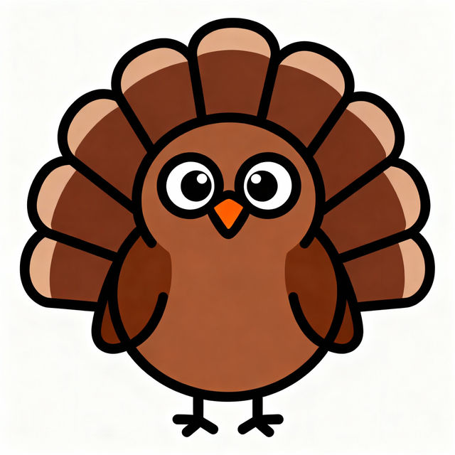 Easy Turkey Drawings gallery