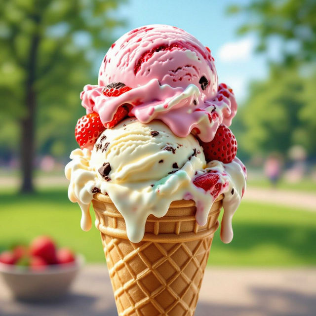 Ice Cream Images - Made With AI gallery