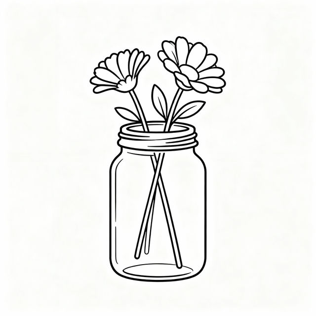 Jar Drawing Easy gallery