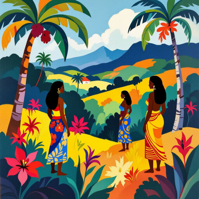 Gauguin Art - Inspired by AI gallery