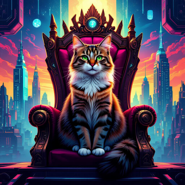 Explore Stunning AI-Generated Cat Art gallery