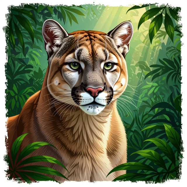 Puma Drawings - AI Generated Art gallery