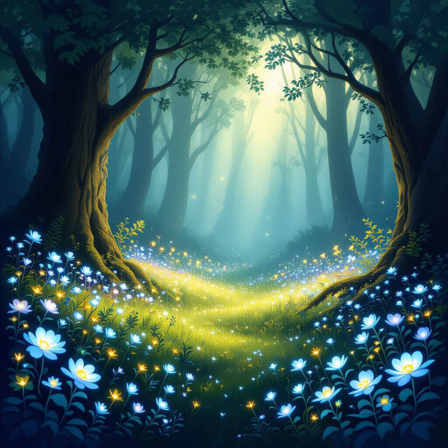 Flower Light Wallpapers - Made With AI gallery