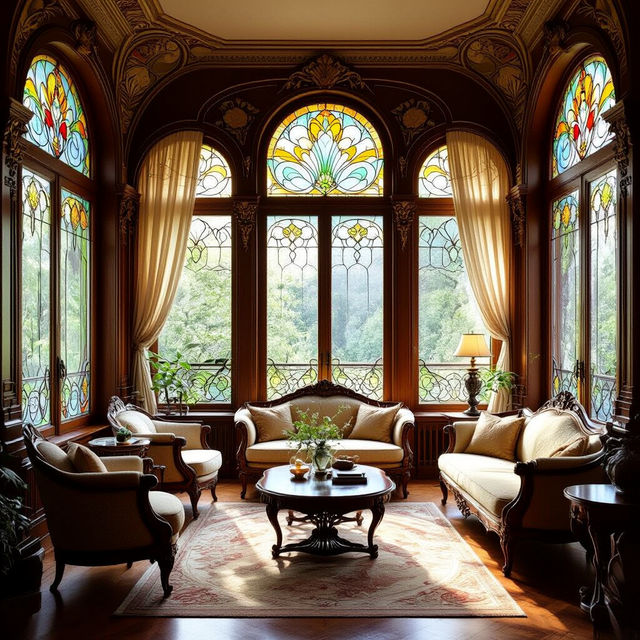 Art Nouveau Style Interior Design gallery