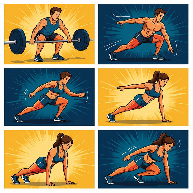 Glute Exercises Images gallery