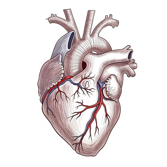 Realistic Heart Drawings Gallery gallery