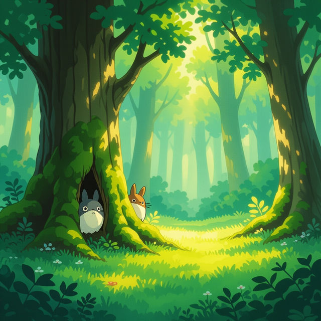 AI-Generated Ghibli Style Images gallery