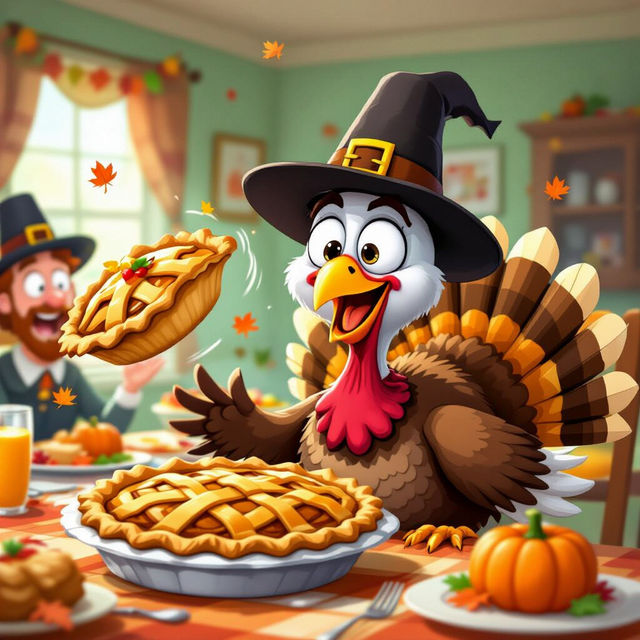 Funny Thanksgiving Pictures - Made With AI gallery
