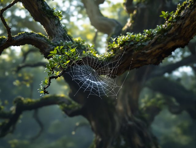 Spider Web Drawing & Art gallery