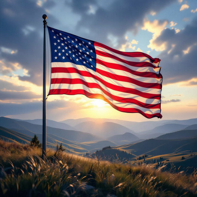 American Flag Pictures - Made With AI gallery