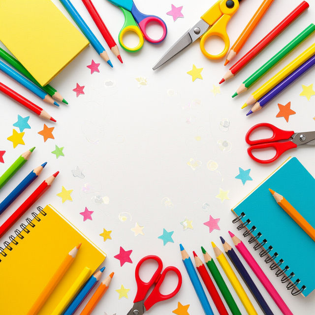 Images Of School Supplies - Made With AI gallery